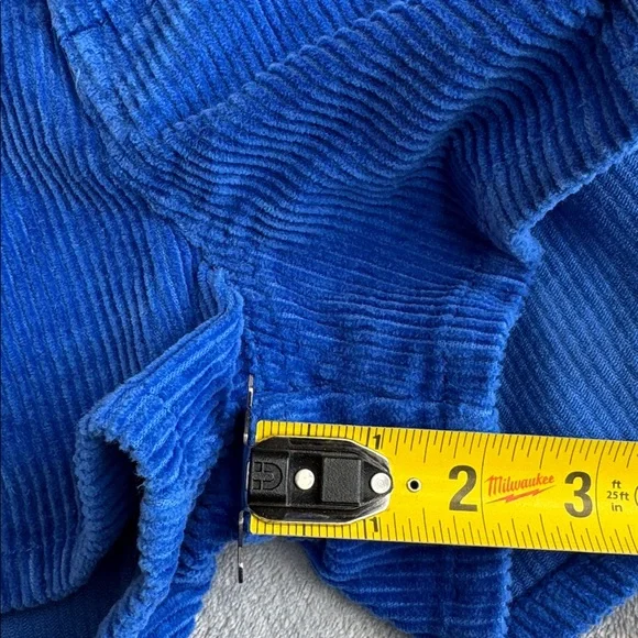 NWOT Hammies Corduroy Shorts Blue Size 28 - Picture 13 of 13